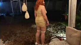 my hotwife steffi dances her pussy dirty for new year fun