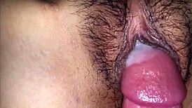 wife takes creampie from strangers while hubby watches and jerks off later