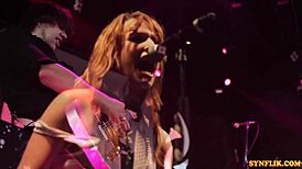 She teases in a slow striptease ripping clothes off seductively in softcore compilation bliss