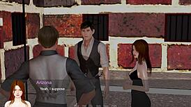 Redhead tits unleash wild Arizona unbridled play part 3!!