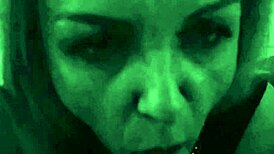 Blonde milf delivers perfect sensual deepthroat