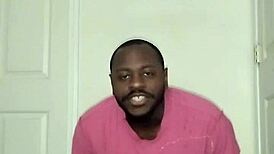 bodybuilder flexes massive chest and abs like living decorations