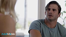 kay lovely craves stepbro's big cock in naughty bedroom ride