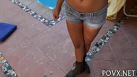 wanna slam hard dick into this adorable tight cunt?