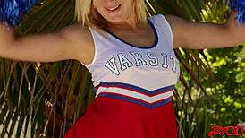 You creampie cheerleader Courtney Shea after rough milf group banging?