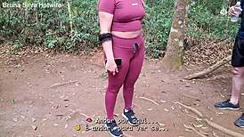 we found perfect stud on trail, he fucked me doggy raw brazilian style
