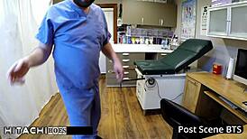 Blaire Celeste Cums On Clock In Hospital Nurse Shift