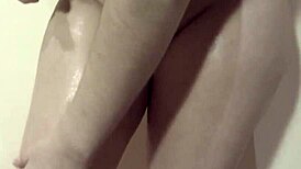 Milf stuffs dildos deep in fat ass and pussy for amateur fetish fun