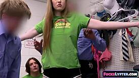 hey shy blonde camp counselor athena heart deepthroats in office interrogation