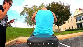 big ass biker wife flashes slutty curves on motorcycle gopro pt 4