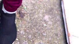 PATRICINHA WITH PINK PUSSY HIKES HILL CRAVING WILD OUTDOOR FUCK!!