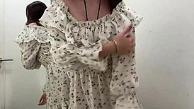 whoa new dress fits perfect... then he bends me over for rough creampie pounding 😩💦