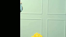 Korean cutie dances sexy showing off her big tits