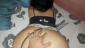 culona maid, want big tip? spread ass pussy before hotel checkout