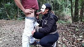 i'm the pro sex worker sucking client cock but he fucks my anal and creampies deep