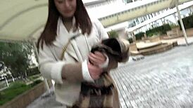 young 18+ beautiful skinny japanese wife cheats with huge saggy natural tits in steamy affair