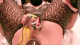 Jett Hoover Cums Twice: Dildo Load Then Hot Curling Iron Fuck