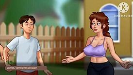 Portuguese Translation: Erick's First Erotic Scenes in Summertime Saga