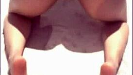 she sucks me raw then i demolish her tight colombian pawg asshole doggystyle pov in leather skirt