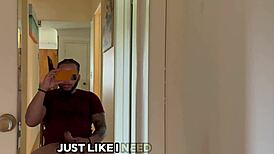 hey neighbor facetime me now while i stroke this huge cock for your joi fun