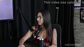 WOW check luciana picchi's wild casting compilations with bruna carlos and matheus caetano part 3 sheer red fetish!