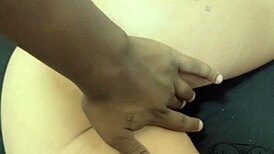Wife's huge black cock interracial anal bareback while bent over for lover's deepthroat pounding