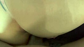 Wife's huge black cock interracial anal bareback while bent over for lover's deepthroat pounding