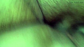 Rough reverse missionary fuck creampies wife hard - cam drops!