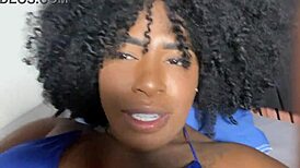 latina teen pornstar's teasing joi makes you explode with her natural tits and black urge