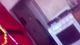 daddy dominates hairy housewife with big tits licking her ass close-up