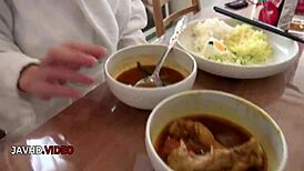 ever wonder how chisa hoshino's shaved twin holes get filled with passion?