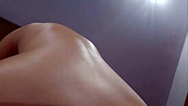 latina teen rides hard cock cowgirl style with tattoos flashing