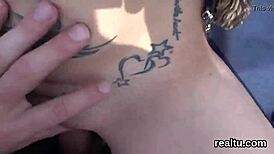 Flawless Czech teen seduced in mall for intense pov assfucking