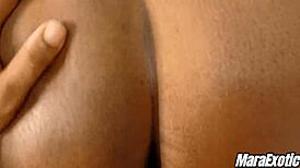 Horny BBW Hotwife's Tight Pussy and Big Ass Pounded Doggy Till Cum on Ass??