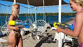 Greta Foss and Texass deepthroat huge cock together