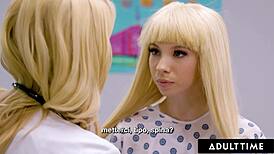 Kenzie Reeves Petite Blonde Super Squirts On Milf Doctor During Scissoring Exam Italian Subtitles