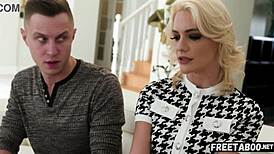 innocent stepson learns riding creampie from busty stepmom dee williams taboo