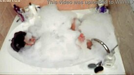 Solo Asian Boy Naked Bubble Bathing Barefoot In Bathroom Tub Fetish Feet Closeup Dripping Wet