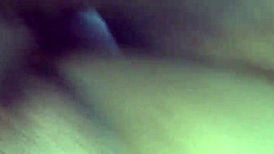 Rough reverse missionary fuck creampies wife hard - cam drops!