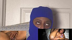 Ebony's Dripping Squirt Hits with Eye-Rolling Orgasm Peak