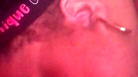 daddy dominates hairy housewife with big tits licking her ass close-up