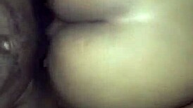 hey young lad, feel this big black ass bounce hard on your cock outdoors