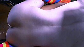 shy latina college teen orgasms hard after cheating study session turns wild