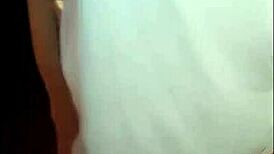 showin off my big clit n hairy pussy thru tight jeans no panties