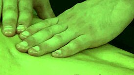 adorable horny trans massage turns into deep anal plowing and cumshot bliss