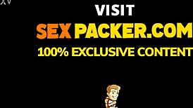 Skinny Latina Fills Tight Ass and Pussy with My Huge Cock for Facial Cumshot!