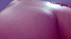 latina teen rides hard cock cowgirl style with tattoos flashing