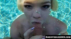 Wow! Katie Kush and Kenzie Madison's Steamy Pool Romance Ignites!