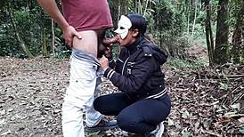 i'm the pro sex worker sucking client cock but he fucks my anal and creampies deep