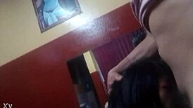 Man, this emo chick absolutely loves wrapping her lips around a thick cock and sucking it dry